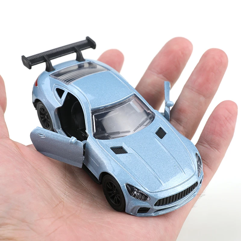 (Bagged) 1:38GT Alloy Pull-back Toy Racing Car, Passionate Racing Car, Pull-back Racing Car, Children's Toy.