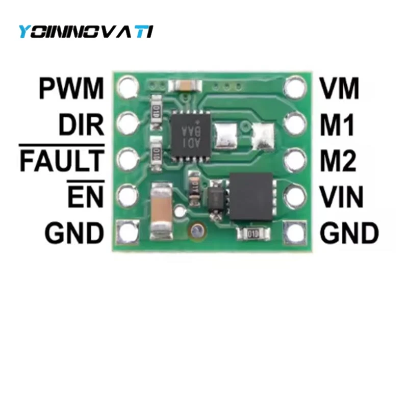 1-個-max14870-シングルブラシ付き-dc-モータードライバーキャリアボードシングル-dc-ブラシ付きモータードライブモジュール