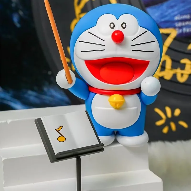 Echte 52toys Doraemon Blind Box Concert Robot Kat Pop Figuur Kinderen Speelgoed Decoratie Verjaardag Kerstcadeau Speelgoed Voor Meisjes