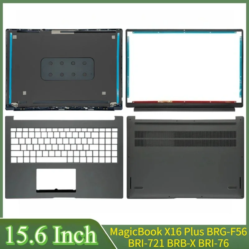 

15,6-дюймовый серый новый для MagicBook X16 Plus BRG-F56 BRI-721 BRB-X BRI-76, задняя крышка ЖК-дисплея для ноутбука, передняя панель, упор для рук, нижний корпус