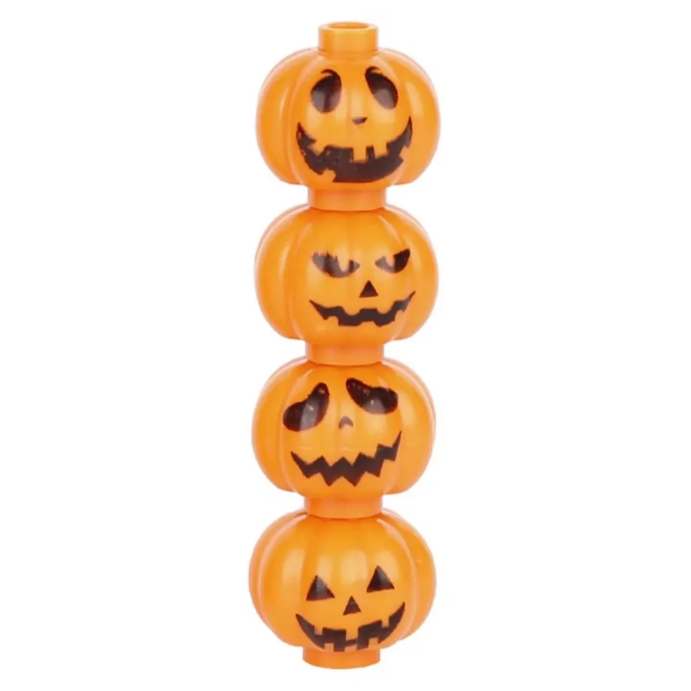 MOC 10PCS 25895 20693 Festival Dekoration Spinne Web Bausteine 90981 Schädel Kopf Kürbis Lampe Ziegel Spielzeug Erwachsene Jungen geschenk
