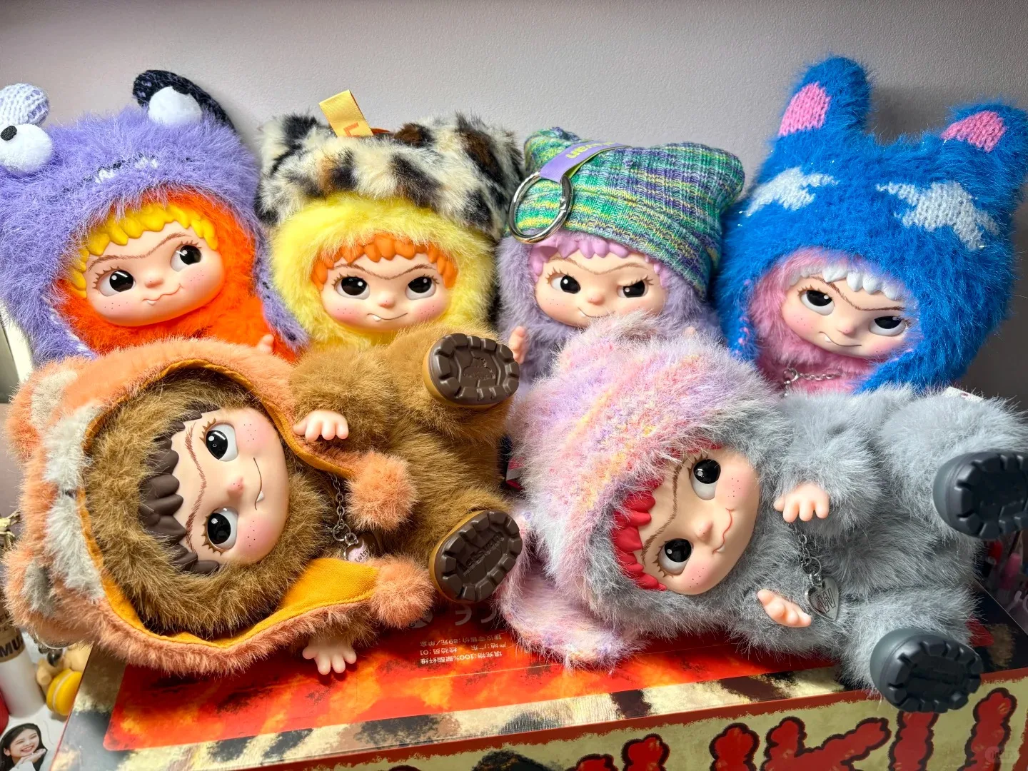 

Wakuku Fuzzy Trendy Fun Party слепая коробка милая фигурка Wakuku Mystery Box милая кукла сумка кулон кукла сумка-сюрприз подарочная игрушка!!