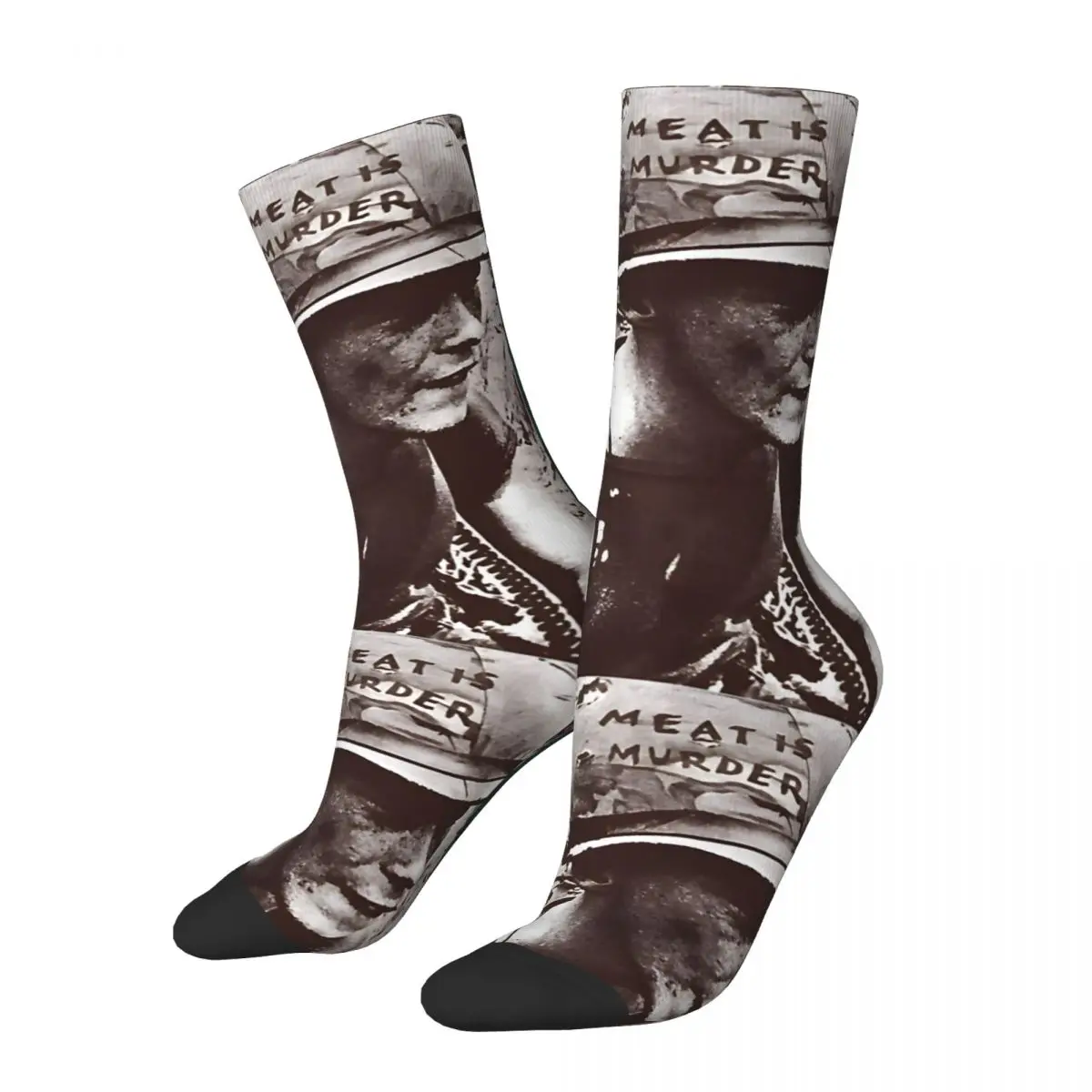 Hip Hop Vintage Gorgeous Crazy Men's compression Socks Unisex Smiths Harajuku Pattern Printed Funny Novelty Happy Crew Sock Boys