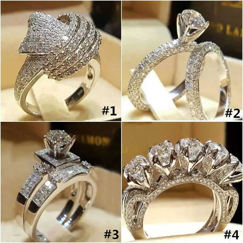 Durable 925 Sterling Silver S925 Pure Silver Hot Sale Creative Engagement Ring Hypoallergenic Comfortable Band Jewelry 