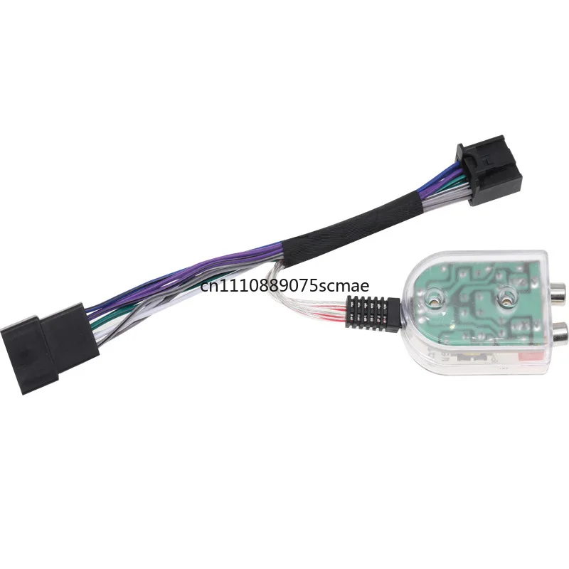 For Radio 2018 + Add Subwoofer Amplifier High to Low Plug and Play Harness