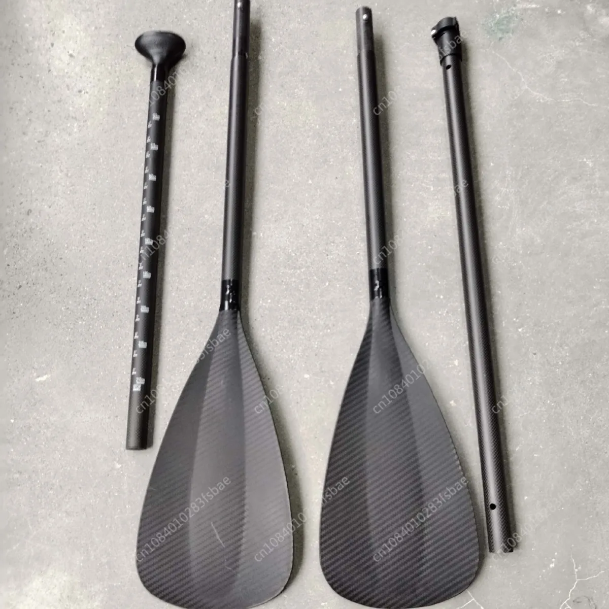 Portable Detachable Paddle, Semi-Carbon Fiber Single and Double Head Dual-purpose Paddle SUP Paddle