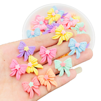 20Pcs New Mini Cute Cartoon Butterfly Junction Flat Back Resin Cabochon Scrapbook DIY Party Embellishments Charm Accessories A88