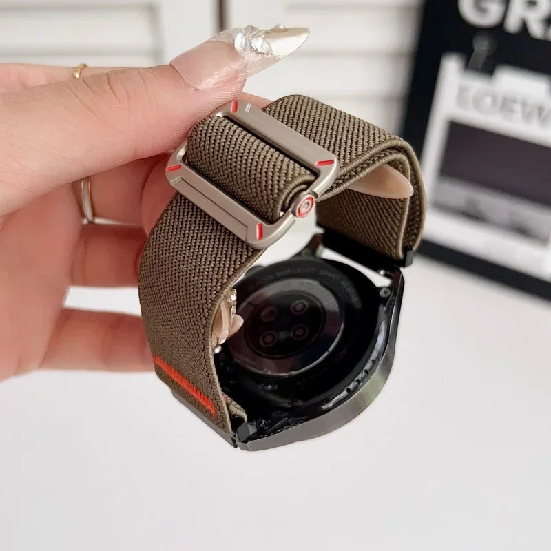 Elastic Nylon Loop Strap for Huawei Watch Fit 4 3 2 Sports Comfortable Breathable Band for Huawei Watch Fit 4/4 Pro Accessories