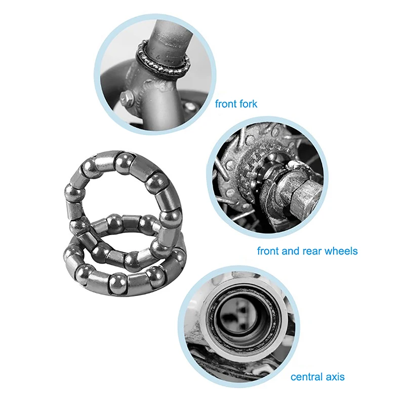 Bike Fork Headset Ball Bearing Bowl Sets Bicycle Handlebar Retainer Steel Lowrider Bikes Kids Bicycles Cycling Accessories