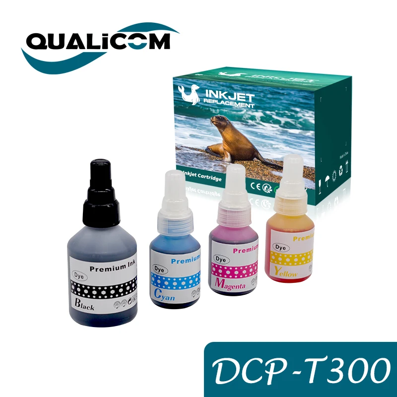 4 Colors BT6000 BT5000 Refill Ink for Brother Inkjet Printer DCP-T300 DCP T300 500W 700W MFC-T800W MFC T800W