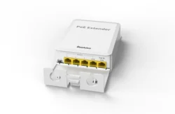 1 In 4 Output Waterproof POE++ Extender POE Repeater 1000Mbps Data and Transmission VLAN 44-57V Outdoor Network Switch