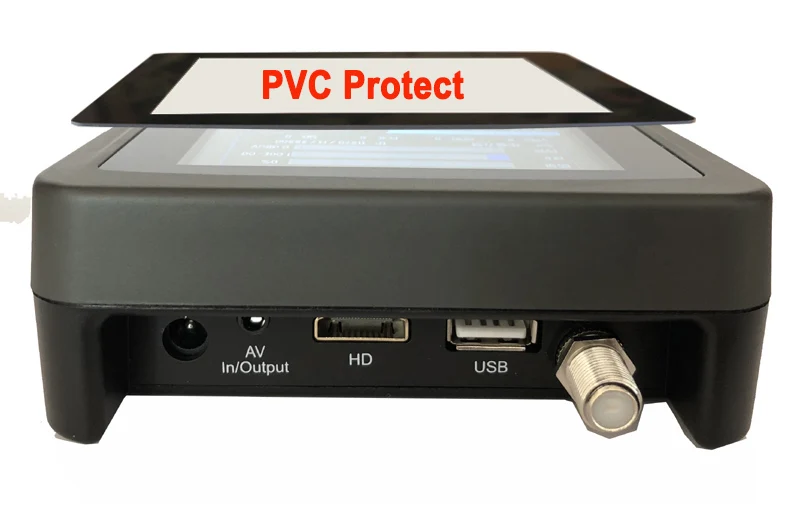 KPT-358ST DVB-S2 مكتشف إشارة الأقمار الصناعية الرقمية H.265 3.5 بوصة LCD مقابل kpt-716st kpt-717st مكتشف الأقمار الصناعية