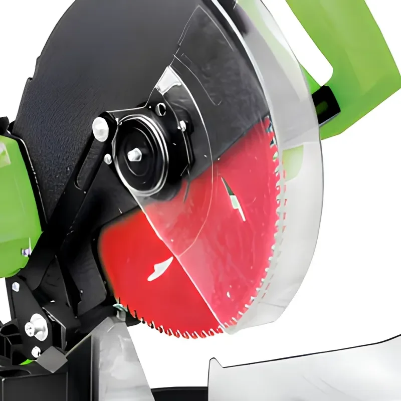 Industrial 2200W 10 Inch Miter Saw 255mm Compound Chop Saw 230V 6000RPM Professional Woodworking High Power Tools
