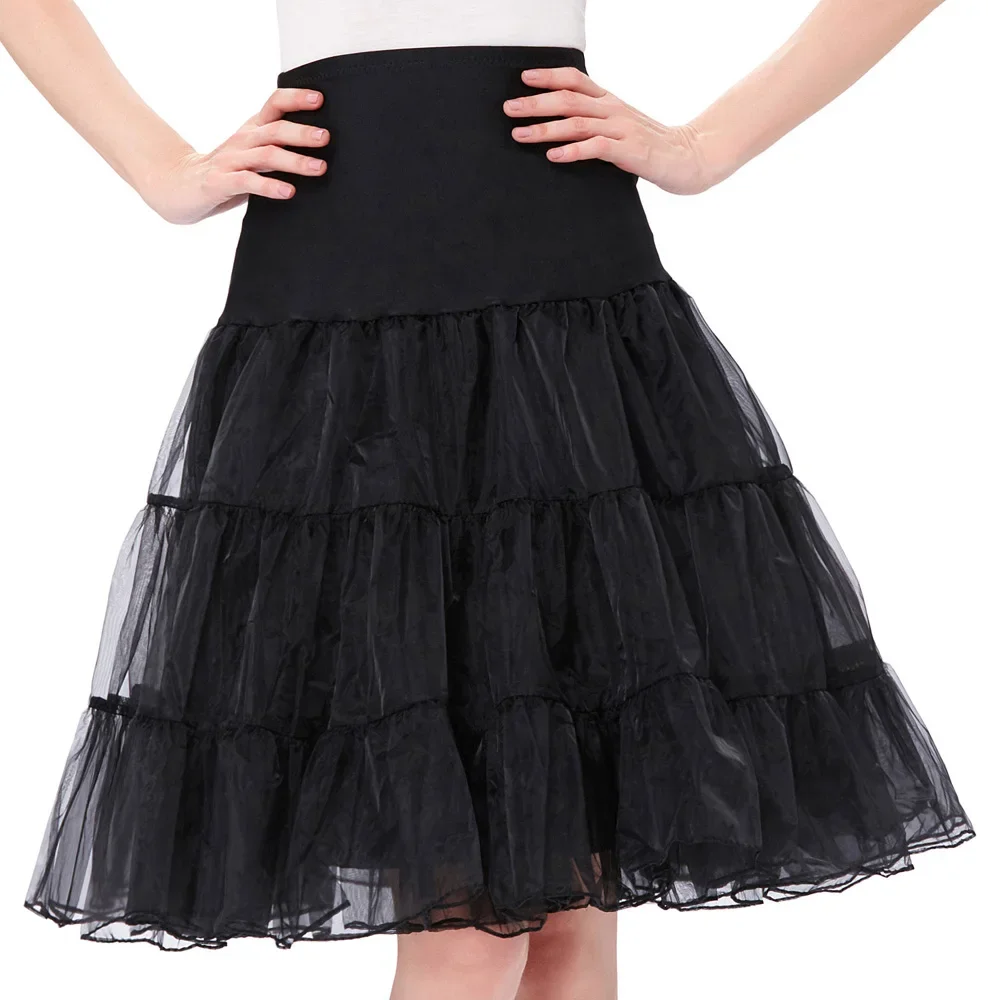 

Women Retro cheap Crinoline petticoat Underskirt for 50s 60s vintage dresses