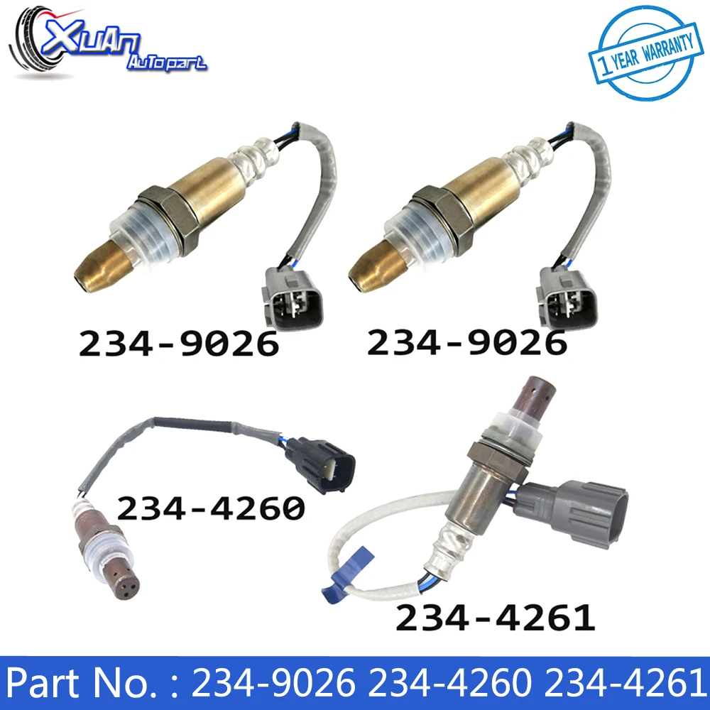 

XUAN NEW 4 Upstream&Downstream Air Fuel Ratio Lambda Oxygen Sensor 234-9026 234-4260 234-4261 For Toyota Tacoma 4.0L V6 2005-06