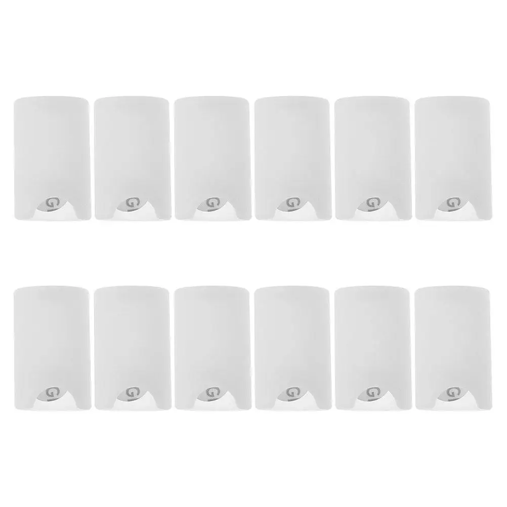 

12 шт. силиконовых защитных уголков для мебели, круглые бамперы для детской безопасности, защита от ударов для дверей шкафов, защита краев мебели от детей