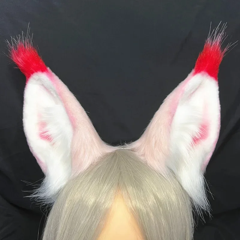 

Ручная работа, имитация животного, зверь, кролика, кролика, KC, хвост, волк, кошка, лиса, обруч для волос, головной убор, Лолита, Хэллоуин, Рождество, косплей
