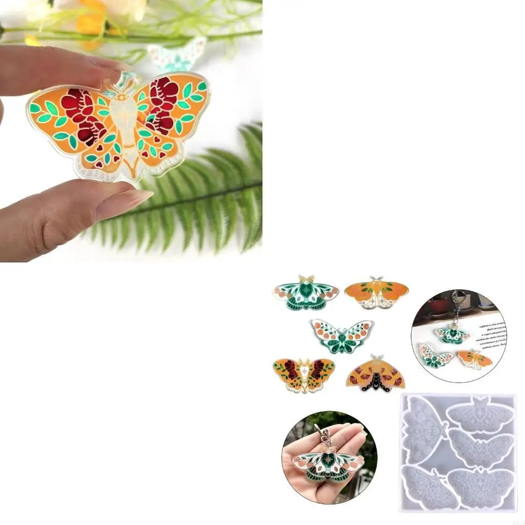 

Силиконовые формы для бабочек, подвески, формы для эпоксидной смолы для DIY эпоксидной смолы