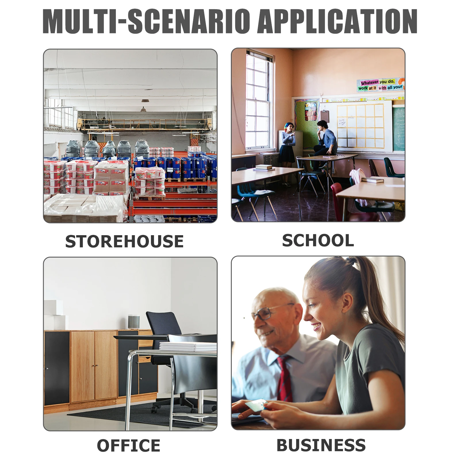 

Organizer File Storage Box Office Filing Trays Stackable Abs Multifunctional Stationary