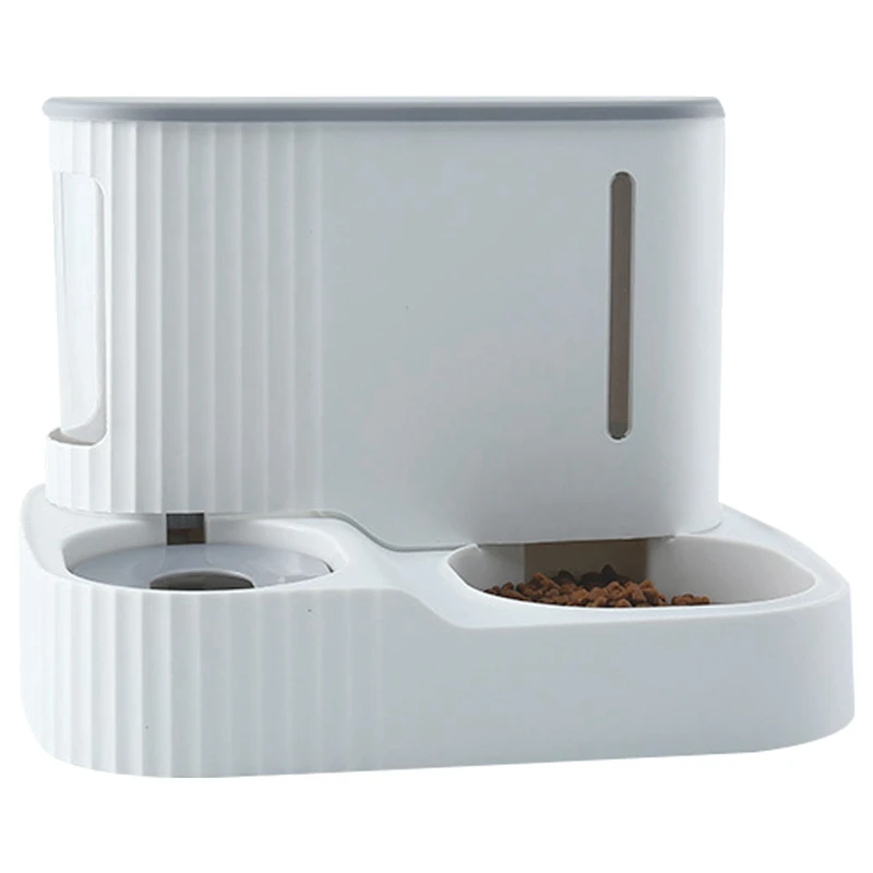 

AT35 Pet Cat Food Bowl Automatic Feeder With Dry Food Storage Cat Drinking Water Bowl High Quality Material Pet Supplies