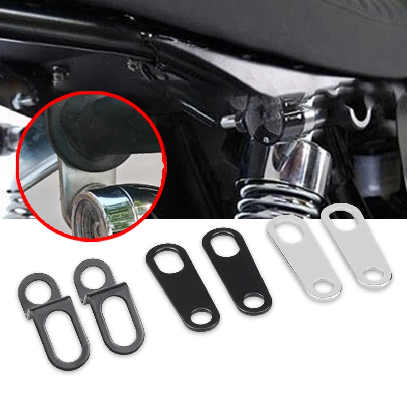 

2Pcs Fog Light Headlight Extension Support Accessories Motorcycle Indicator Turn Signal Light Lamp Holder Shock Brackets Support