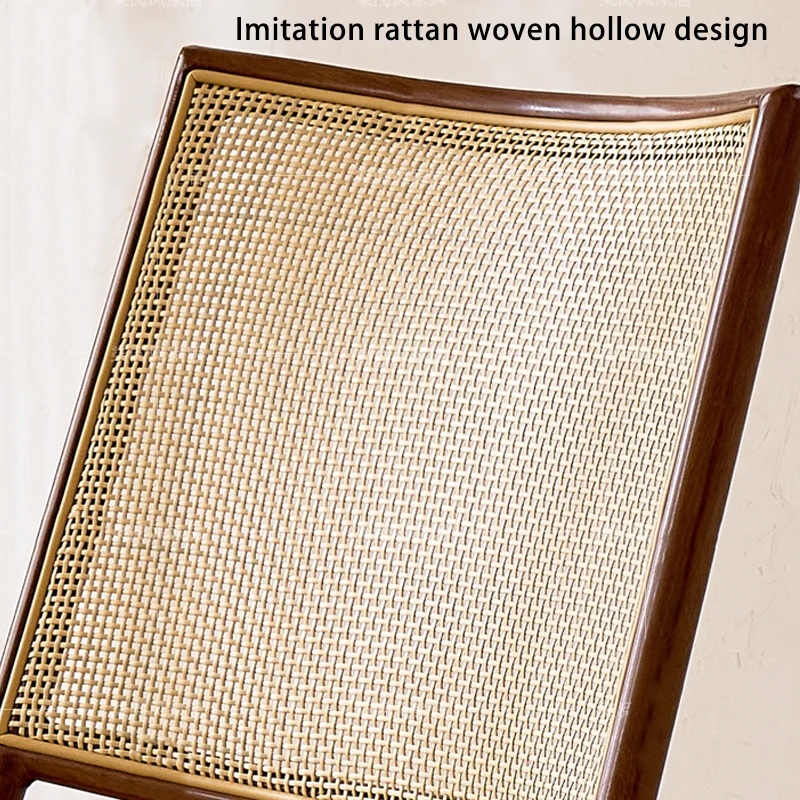 خمر الروطان مسند الظهر الطعام كرسي مع إطار الحديد الراحة الجلود مقعد مطعم كرسي المنزل الحديث المطبخ غرفة المعيشة كرسي