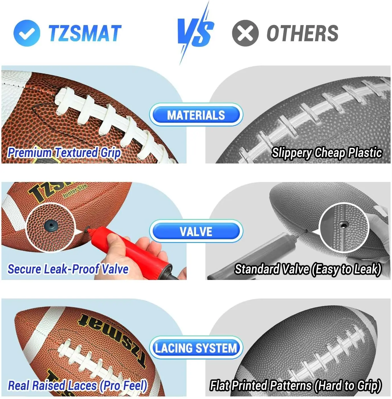 6Ft Inflatable Football Target Toss Game - Outdoor Party Sports Toy with Electric Pump & 4 Balls for Fun Activities