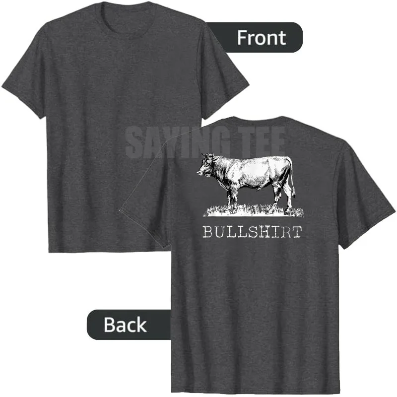 قميص الثور - هدية رعاة البقر المضحكة للمزارعين الماشية الرجال تي شيرت غاضب الثور رئيس ووجه مع قرون Y2k تصميم جرافيك تي شيرت