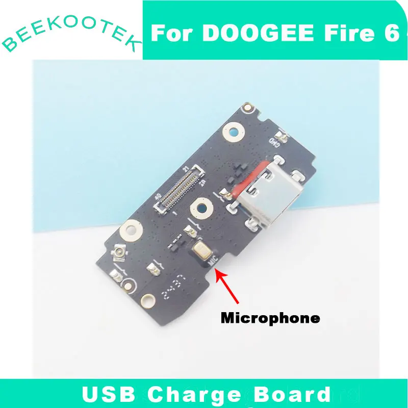 

Новая оригинальная USB-плата DOOGEE Fire 6, док-станция для зарядки, порт для зарядки, плата с микрофонным модулем для смартфона DOOGEE Fire 6,