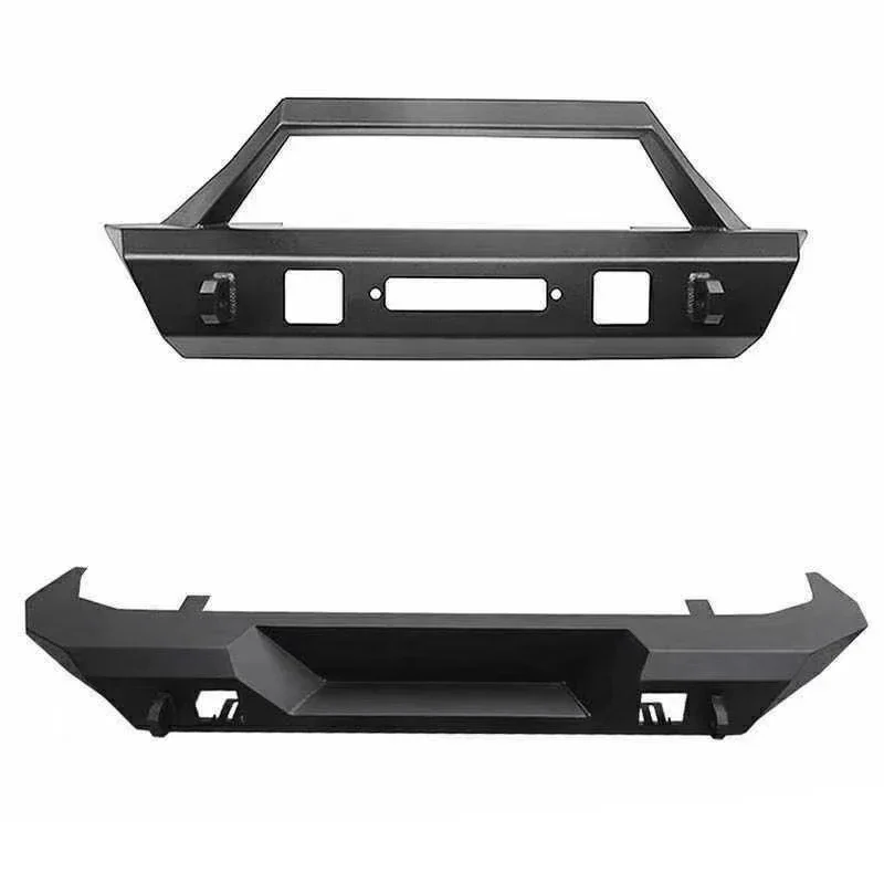 

Fit for Jeep Wrangler Sahara JK 07-17 Steel Front Rear Angry Bumper with Tuber Accessories