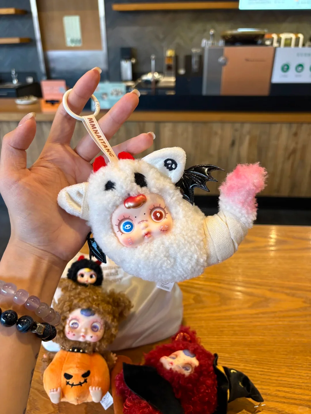 

В наличии, натуральная Mmsugarbab Elf Party, серия Хэллоуина, слепая коробка, кавайная сумка, подвеска, украшение для девочек, креативный подарок на день рождения