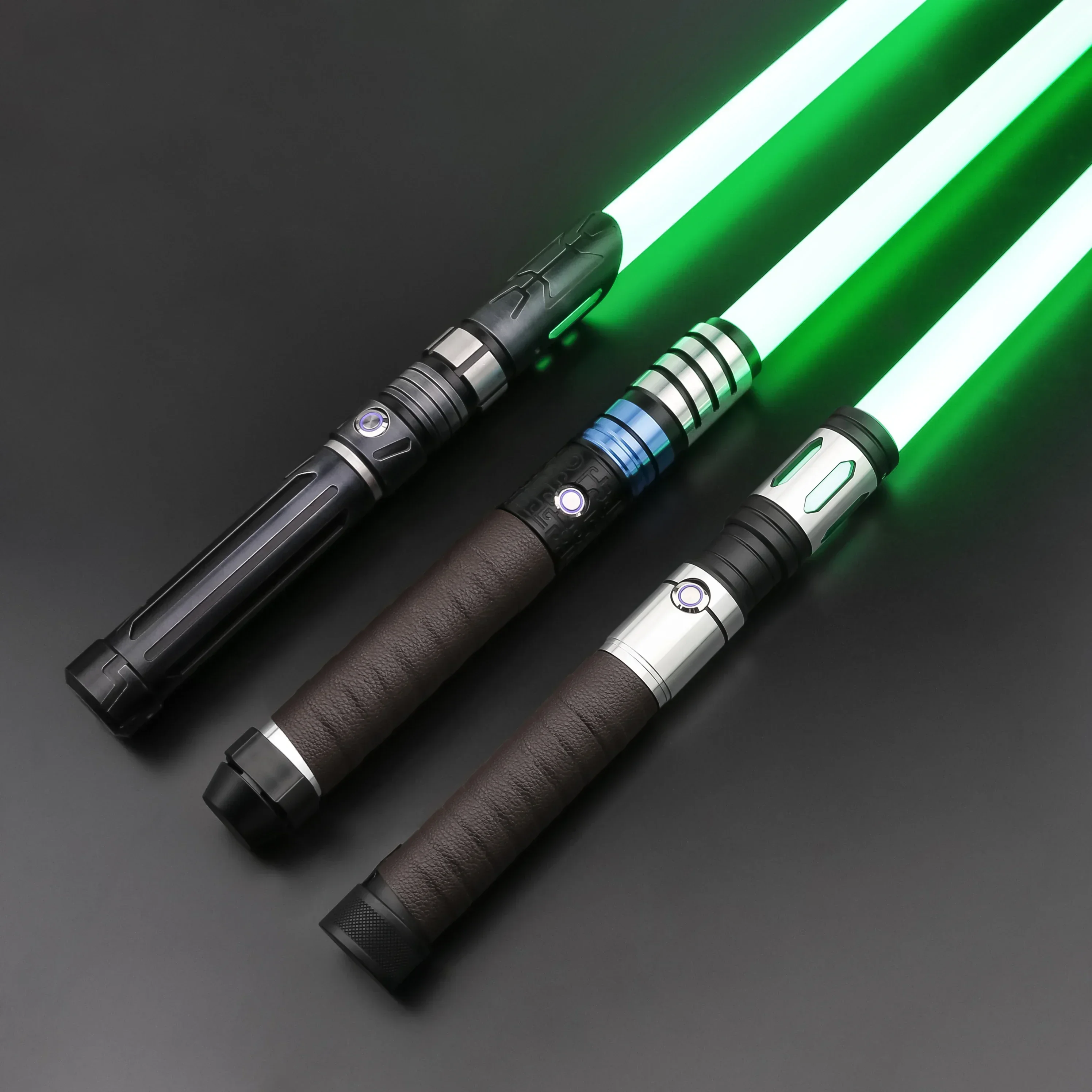 TXQSABER-sable de luz de duelo pesado SNV4 RGB, empuñadura de Metal de oscilación suave con correa, Blaster Force, entrenamiento Jedi, Cosplay, Neo