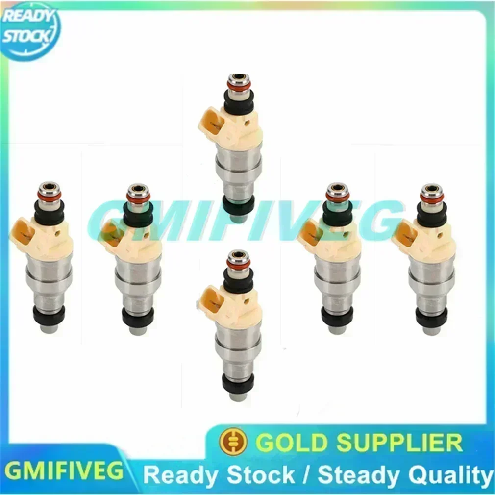 

6 шт. топливных форсунок INP-051 MD111421 B210H MD141263 для MITSUBISHI ECLIPSE GALANT MIGHTY MAX MIRAGE MONTERO SIGMA 3.0 V6