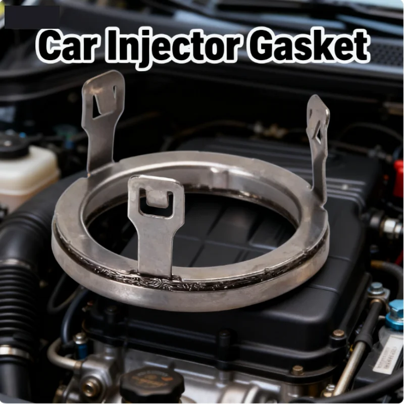 1/4/6pcs Car Injector Gasket Engine Fuel Injector Decoupler For BMW E60 E66 Fuel Inject Control Part 13537564751 Car Part