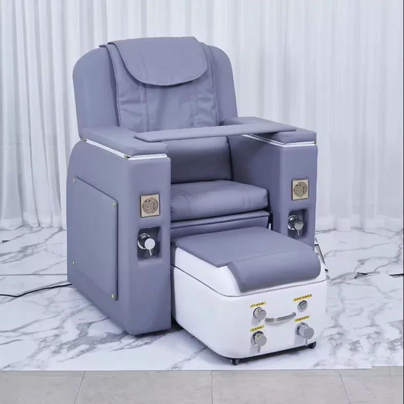 

New Hot Sale Luxury Foot Massage Chair With Led Light Drainage Pump And Hand Washing Function Pedicure