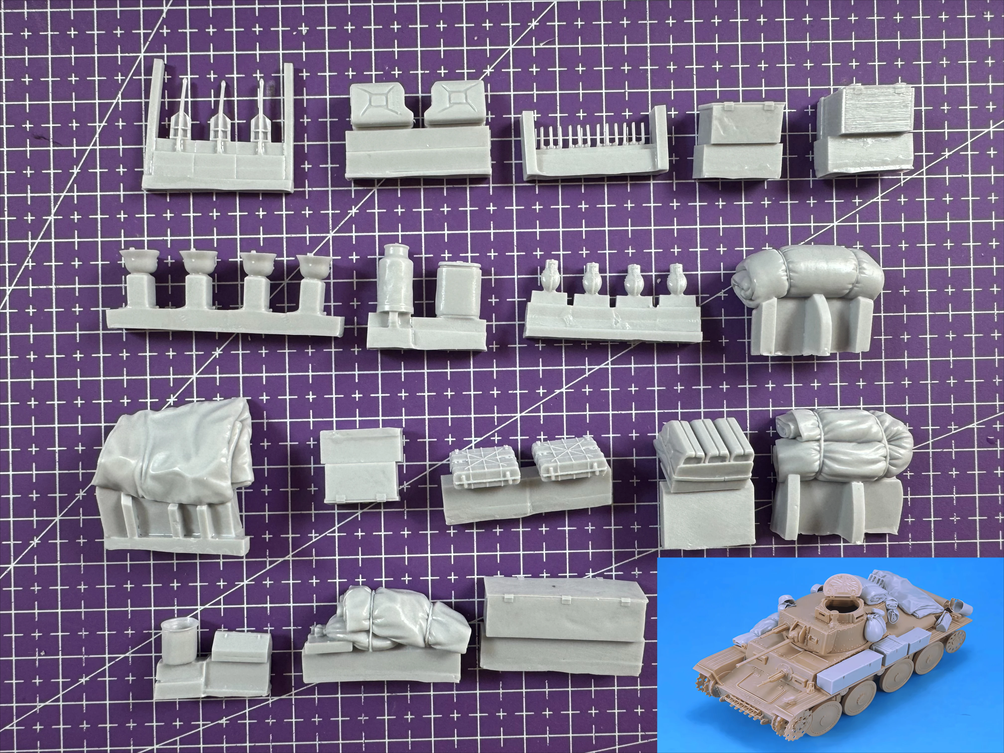 

1:35 Resin Model Assembly Kit, GK, Pz. Kpw.38 Deposit, Unpainted Needs To Be Assembled
