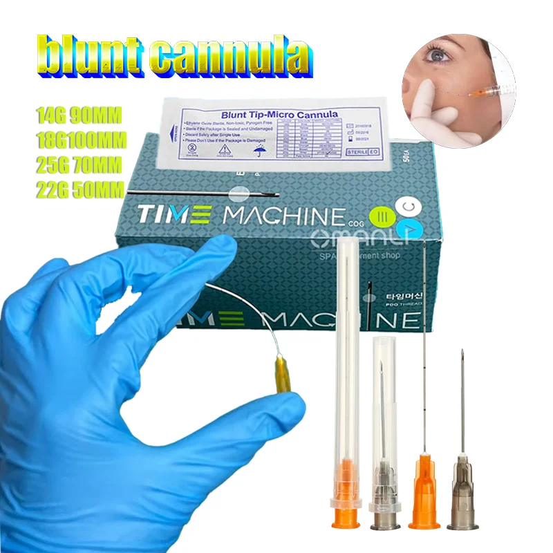 

20/50/100pcs High Quality Disposable Mini Blunt Needle Intubation14G18G 23G 25G 27G 30GSubcutaneous filling Sleeve tattoo needle