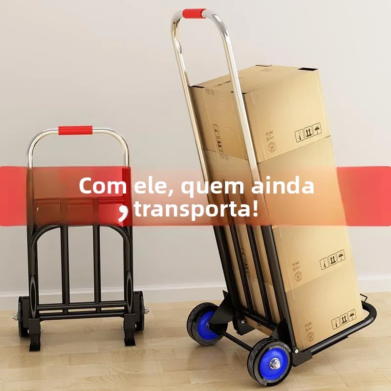 portable-shopping-cart-small-pulling-hand-pushing-vehicle-lightweight-vegetable-buying-stall-goods-mover-stainless-steel