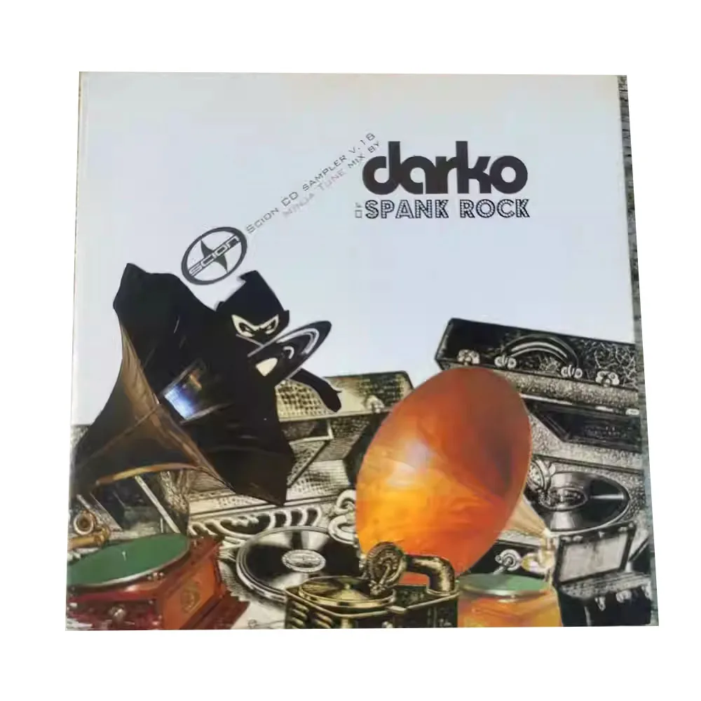 CD DARKO SPANK ROCKBlending Retro Funk Base de Ritmo com Sintetizador Eletrônico Moderno Som O "Club Hip Hop" dos 2000 S"