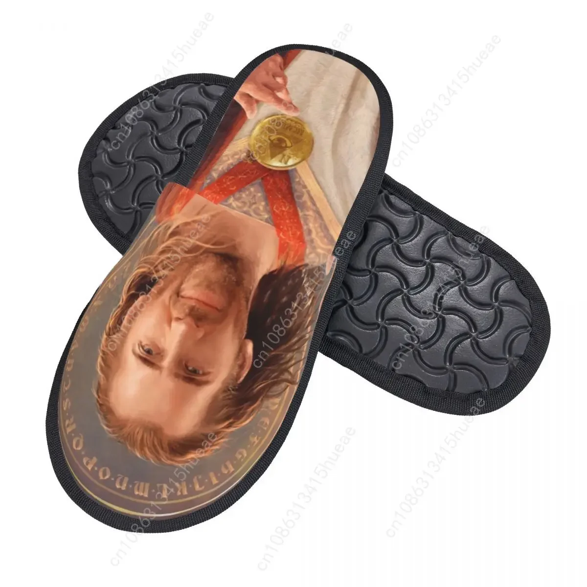 Saint Nicolas Cage Comfort Scuff Memory Foam Slippers Women Funny Meme Spa House Shoes