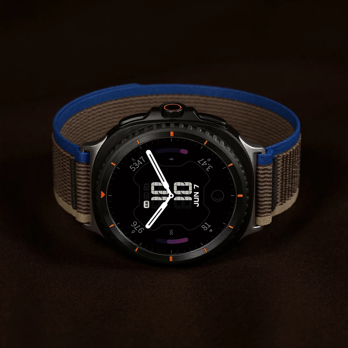 Trail Loop Armband für Samsung Galaxy Watch 9 8 40 44mm / 8 Classic Nylon Sportband Galaxy Ultra 2026/2025 Smartwatch Armband – Detail 10