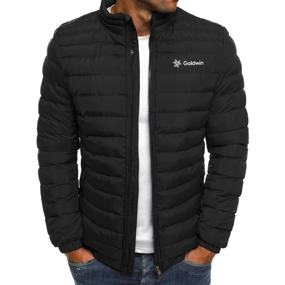 Chaqueta de plumón cálida de alta calidad para otoño e invierno, nueva moda, Venta caliente, delgada, informal, rellena, 2024