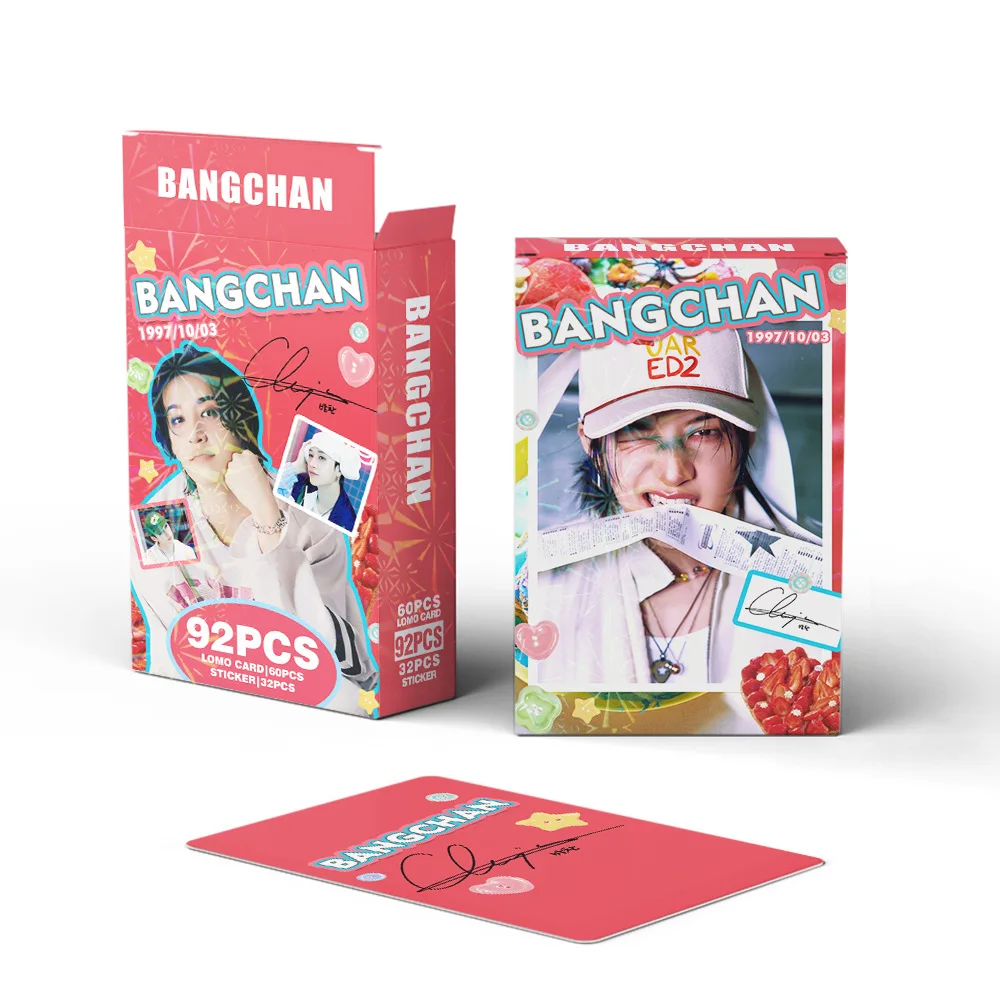 Felix 60+32PCS/SET KPOP STRAYKIDS Hyunjin Bang Chan high