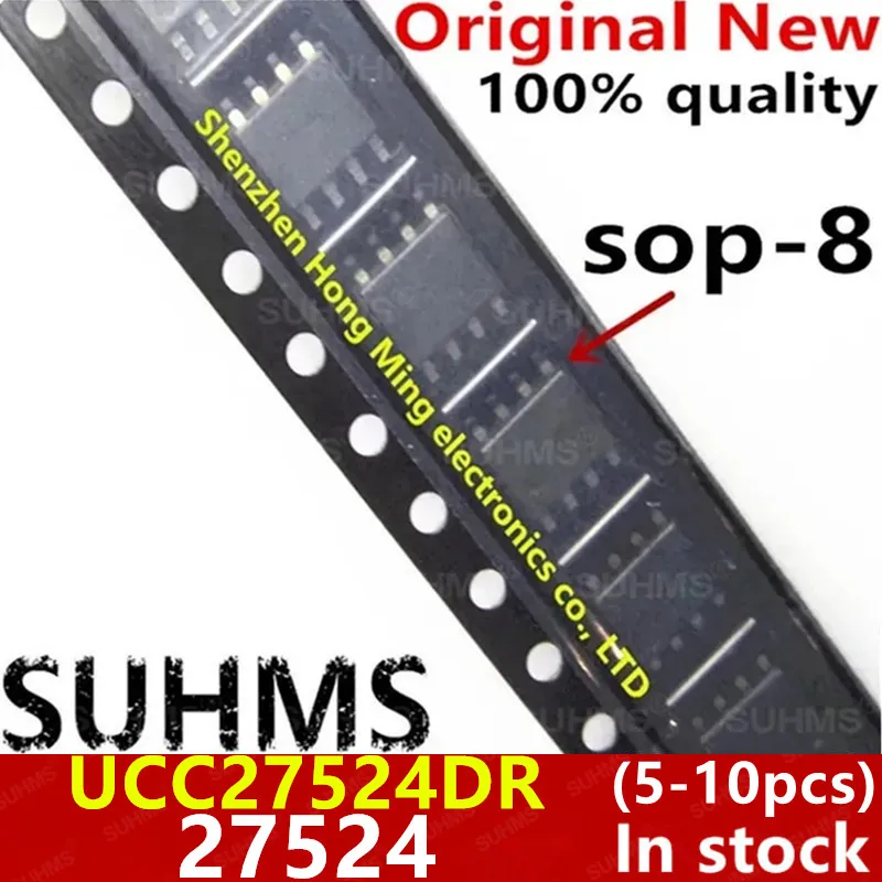 

(5-10piece)100% New 27524 UCC27524 UCC27524DR sop-8 Chipset