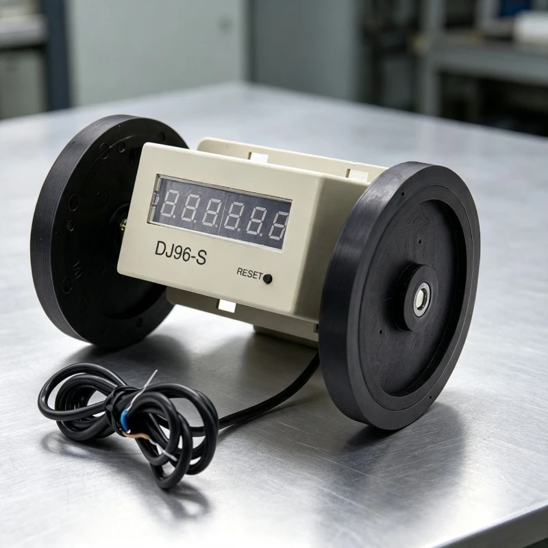 DJ96S Roller Type Digital Distance Measuring Wheel Counter High Accuracy cm Length Measurement Tool