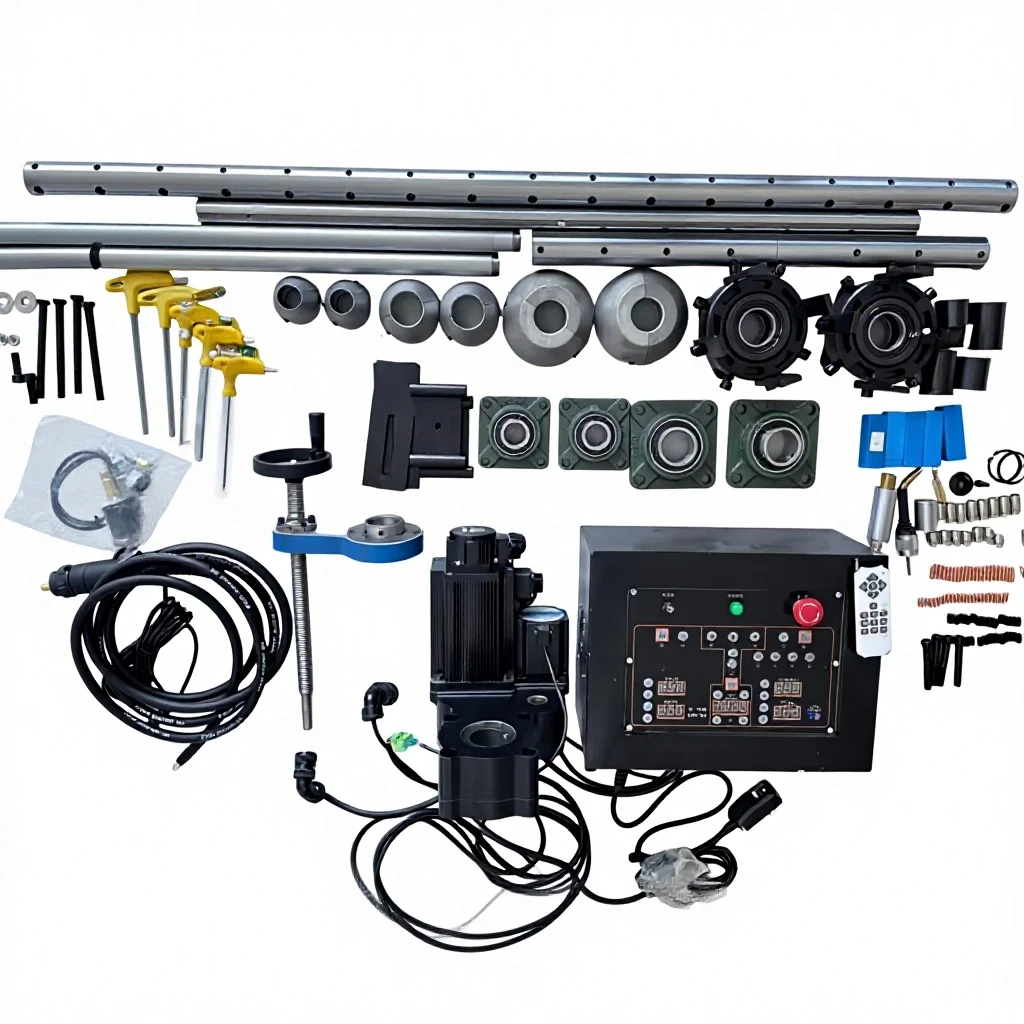 Automatic CNC Portable Line Boring and Welding Machine Multi-Function with Engine and Motor Core Components 35/50mm Boring Bar