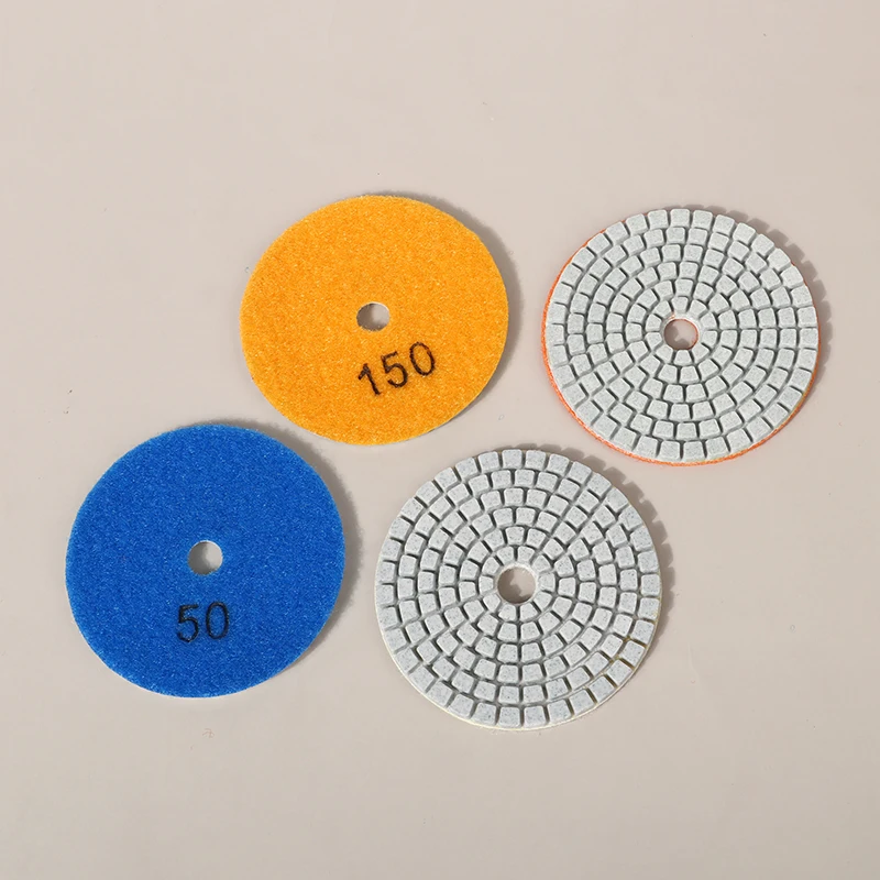 80mm 100mm Diamond Polishing Pad 3\