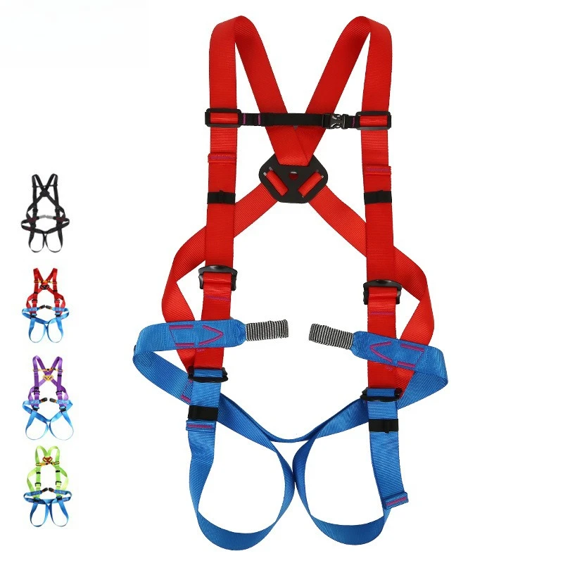 

Be suitable for outdoor high altitude fire rescue rock climbing speed downhill cave protection whole body safety belt