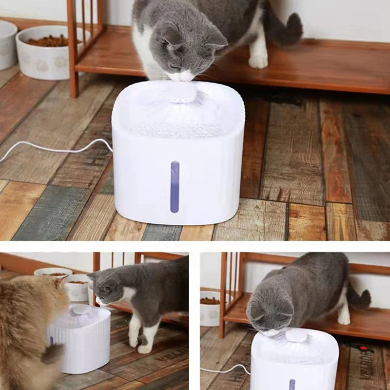 Cat Water Fountain Automatic Cat Water Dispenser 3L Dog Pet Water Fountain Pump With LED Indicator