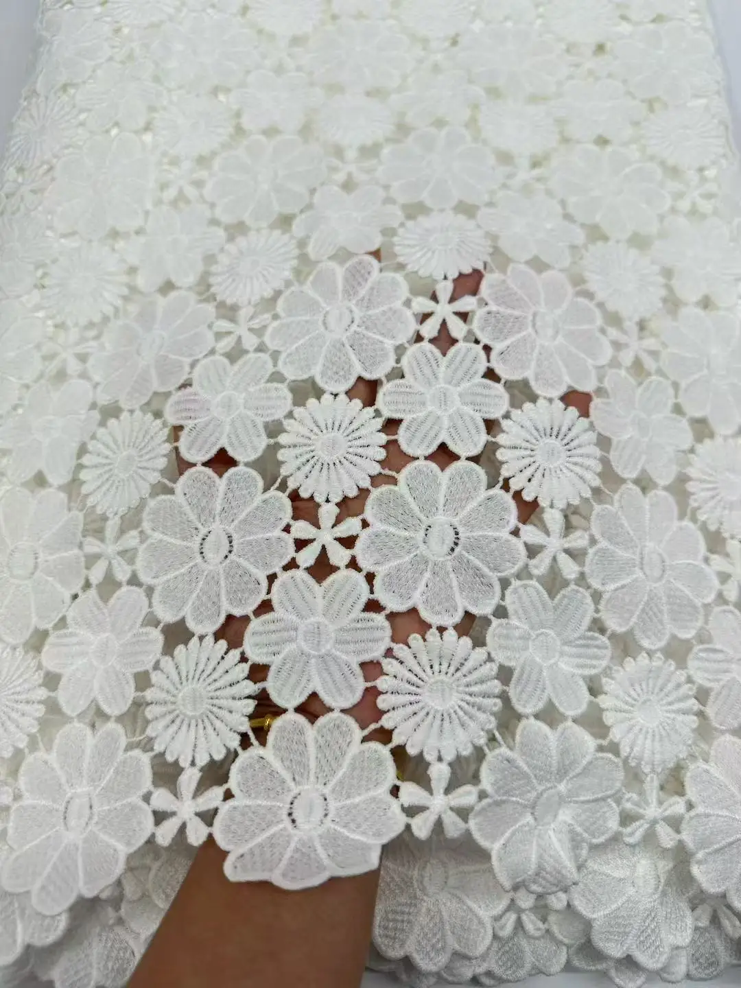 

Белое французское кружево из молочного шелка с пайетками, новинка 2026 года, африканское сетчатое кружево для женских свадебных и праздничных платьев, для шитья
